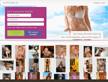 Tablet Screenshot of erotiksingles.de